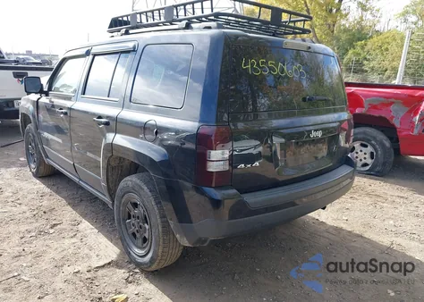 2015 Jeep Patriot Sport из США, поврежденный, VIN 1C4NJRBB1FD331953